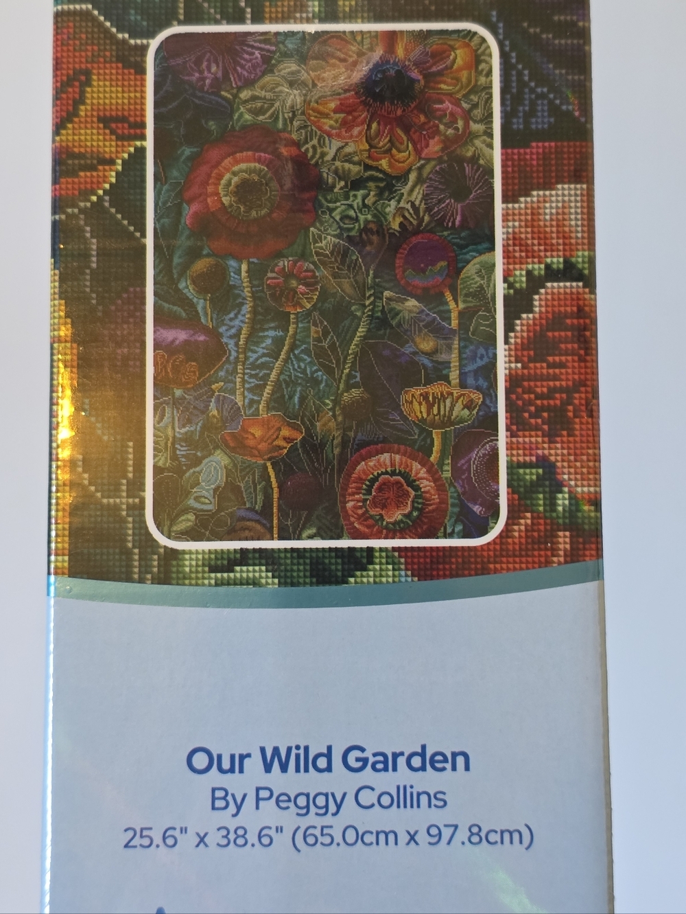 Diamond Art Club OUR WILD GARDEN Peggy Collins NEW SEALED retired DAC Square